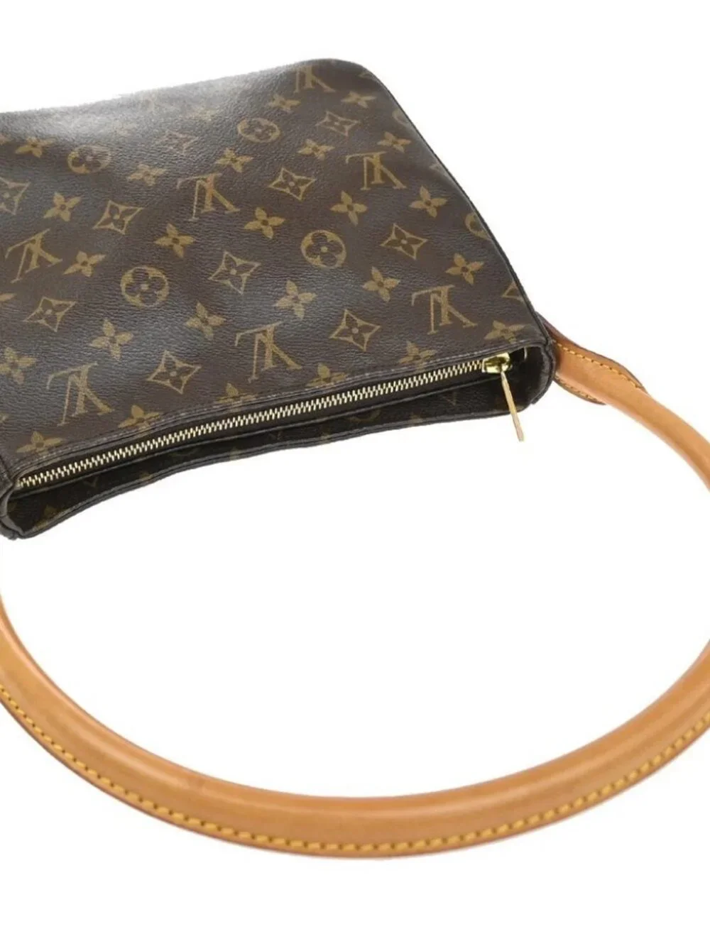 LOUIS VUITTON Looping MM Shoulder Bag Monogram Leather BN USA